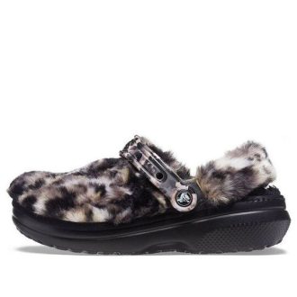 Crocs (WMNS) Classic Fur Sure „Lined Animal Oreo“ 207303-0C4