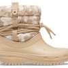 Crocs (WMNS) Classic Neo Puff Luxe Stiefel „Beige Weiß“ 207312-2E9