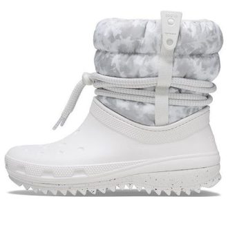 Crocs (WMNS) Classic Neo Puff Luxe Stiefel „Weiß Grau“ 207312-1CR