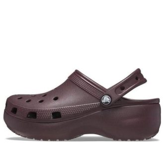 Crocs (WMNS) Classic Plateau Clogs „Dunkle Kirsche“ 206750-6WD