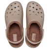 Crocs (WMNS) Classic Plateau-Clogs mit Futter „Mushroom“ 207938-195
