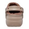 Crocs (WMNS) Classic Plateau-Clogs mit Futter „Mushroom“ 207938-195