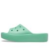 Crocs (WMNS) Classic Plateau Sandalen „Grün“ 208180-3UG