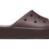 Crocs (WMNS) Classic Plateau-Slides „Dark Cherry“ 208180-6WD