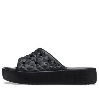 Crocs (WMNS) Classic Plateau-Slides „Schwarz“ 209564-001
