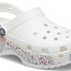 Crocs (WMNS) Classic Platform Americana Paisley Clogs „Weiß“ 207337-94S