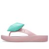 Crocs (WMNS) Classic Platform Bow Flip Flops „Pink Teal“ 210182-606