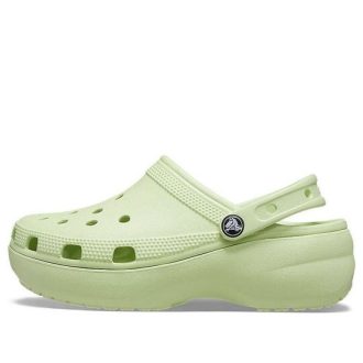 Crocs (WMNS) Classic Platform Clog „Celery“ 206750-335