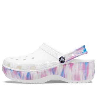 Crocs (WMNS) Classic Platform Dream Clog „Weiß Lila“ 207580-94S