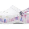 Crocs (WMNS) Classic Platform Dream Clog „Weiß Lila“ 207580-94S