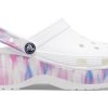 Crocs (WMNS) Classic Platform Dream Clog „Weiß Lila“ 207580-94S