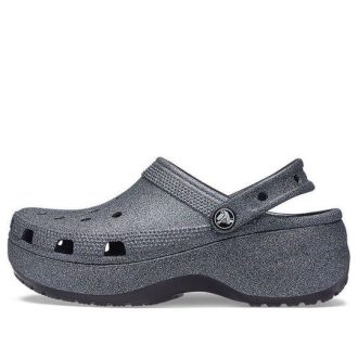 Crocs (WMNS) Classic Platform Glitter II Clog „Schwarz“ 207770-001