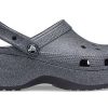 Crocs (WMNS) Classic Platform Glitter II Clog „Schwarz“ 207770-001