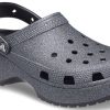 Crocs (WMNS) Classic Platform Glitter II Clog „Schwarz“ 207770-001