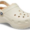 Crocs (WMNS) Classic Platform Lined Clog „Bone“ 207938-2Y2
