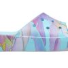 Crocs (WMNS) Classic Platform Palm Print Slide „Blau Mehrfarbig“ 208607-4NQ