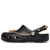 Crocs (WMNS) Classic Tiara Clogs „Schwarzgold“ 209684-001