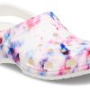 Crocs (WMNS) Classic Tie Dye Graphic Clog „Granat & Multi“ 205453-6TS