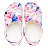 Crocs (WMNS) Classic Tie Dye Graphic Clog „Granat & Multi“ 205453-6TS