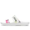 Crocs (WMNS) Classic Tie-Dye Graphic Sandale „Schwarz Grün“ 207283-94S