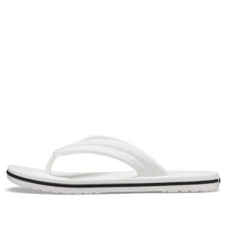 Crocs (WMNS) Crocband Flip-Flops „Weiß“ 206100-100