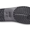 Crocs (WMNS) Crocband Flowers Flip-Flops Schwarz 206101-0FF