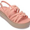Crocs (WMNS) Dicke Sohle, gemütliche, modische, sportliche Sandalen in Rosa, 206751-6RL Crocs (WMNS) Dicke Sohle, gemütliche, modische, sportliche Sandalen in Rosa, 206751-6RL