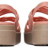Crocs (WMNS) Dicke Sohle, gemütliche, modische, sportliche Sandalen in Rosa, 206751-6RL Crocs (WMNS) Dicke Sohle, gemütliche, modische, sportliche Sandalen in Rosa, 206751-6RL