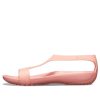 Crocs (WMNS) Flache Rosa Sandalen 205469-6JC Crocs (WMNS) Flache Rosa Sandalen 205469-6JC
