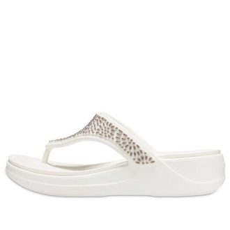 Crocs (WMNS) Flip-Flops „Weiß“ 206343-174 Crocs (WMNS) Flip-Flops „Weiß“ 206343-174