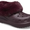 Crocs (WMNS) Furever Crush Schuhe „Dark Cherry“ 208446-6WD