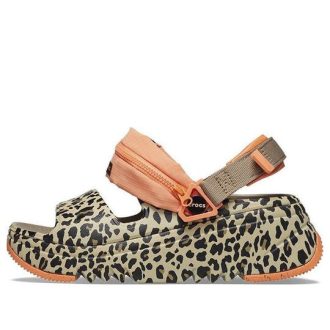 Crocs (WMNS) Hiker Xscape Animal Sandalen „Khaki Leopard“ 208611-2BY