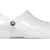 Crocs (WMNS) Jelly Crocs Transparente Unisex-Sandalen in Weiß 206908-100 Crocs (WMNS) Jelly Crocs Transparente Unisex-Sandalen in Weiß 206908-100