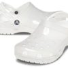 Crocs (WMNS) Jelly Crocs Transparente Unisex-Sandalen in Weiß 206908-100 Crocs (WMNS) Jelly Crocs Transparente Unisex-Sandalen in Weiß 206908-100