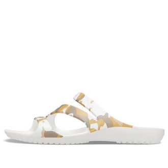 Crocs (WMNS) Kadee Casual Sandalen Camouflage Weiß 206894-960