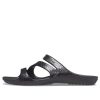 Crocs (WMNS) Kadee II Glitter Sandalen „Schwarz“ 207315-001
