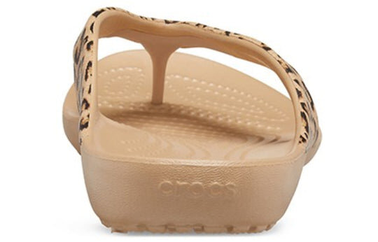 Crocs (WMNS) Kadee ll Flip-Flops mit Leopardenmuster Braun 206398-98R Crocs (WMNS) Kadee ll Flip-Flops mit Leopardenmuster Braun 206398-98R
