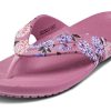 Crocs (WMNS) Kadee Printing Flip-Flops Rosa 206190-9A5
