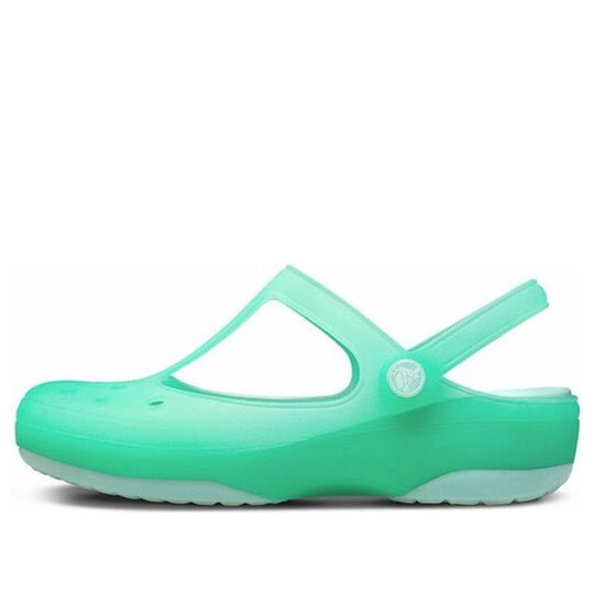 Crocs (WMNS) Karin Clog Strandgrün Sandalen 11209-36L Crocs (WMNS) Karin Clog Strandgrün Sandalen 11209-36L