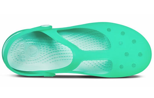 Crocs (WMNS) Karin Clog Strandgrün Sandalen 11209-36L Crocs (WMNS) Karin Clog Strandgrün Sandalen 11209-36L