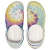 Crocs (WMNS) Klassische Clogs mit Wolken und Batikdruck, leicht, bequem, Sportsandalen, Pink/Blau, 207151-94S Crocs (WMNS) Klassische Clogs mit Wolken und Batikdruck, leicht, bequem, Sportsandalen, Pink/Blau, 207151-94S