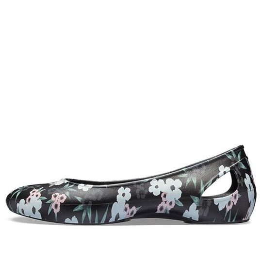 Crocs (WMNS) Larua Printing Sandalen Schwarz 205865-98F Crocs (WMNS) Larua Printing Sandalen Schwarz 205865-98F