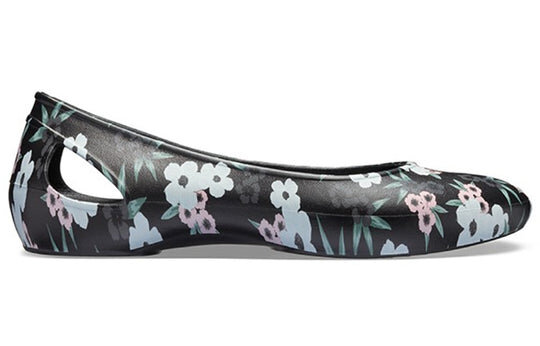 Crocs (WMNS) Larua Printing Sandalen Schwarz 205865-98F Crocs (WMNS) Larua Printing Sandalen Schwarz 205865-98F