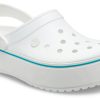 Crocs (WMNS) Leichte, gemütliche Outdoor-Strandsandalen in Weiß und Blau „White Blue“ 205434-1E0 Crocs (WMNS) Leichte, gemütliche Outdoor-Strandsandalen in Weiß und Blau „White Blue“ 205434-1E0