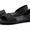 Crocs (WMNS) Lina Embellished D“Orsay Flat „schwarz“ 204361-060