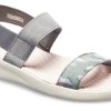 Crocs (WMNS) Literide Graphic Sandalen „Grau“ 205375-0E9