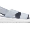 Crocs (WMNS) LiteRide Grau Hellblau Sandalen „Grau Weiß“ 206081-00J Crocs (WMNS) LiteRide Grau Hellblau Sandalen „Grau Weiß“ 206081-00J