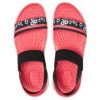 Crocs (WMNS) LiteRide Pattern Outdoor Open Toe Schwarz Rot Sandalen „Black Red“ 205868-066 Crocs (WMNS) LiteRide Pattern Outdoor Open Toe Schwarz Rot Sandalen „Black Red“ 205868-066