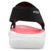 Crocs (WMNS) LiteRide Pattern Outdoor Open Toe Schwarz Rot Sandalen „Black Red“ 205868-066 Crocs (WMNS) LiteRide Pattern Outdoor Open Toe Schwarz Rot Sandalen „Black Red“ 205868-066