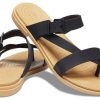 Crocs (WMNS) Minimalistic Cozy Sports Slippers Schwarz Braun 206108-00W